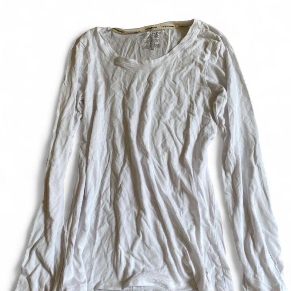 Lucky-brand Women's White T-shirt